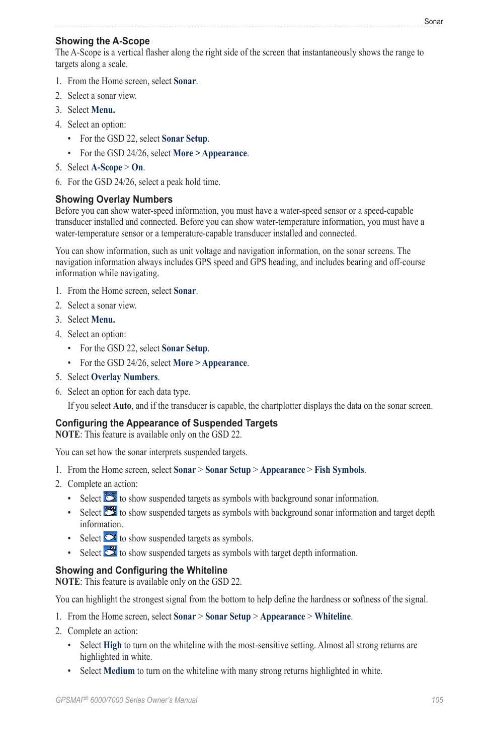 Garmin GPSMAP 7215 User Manual | Page 111 / 136