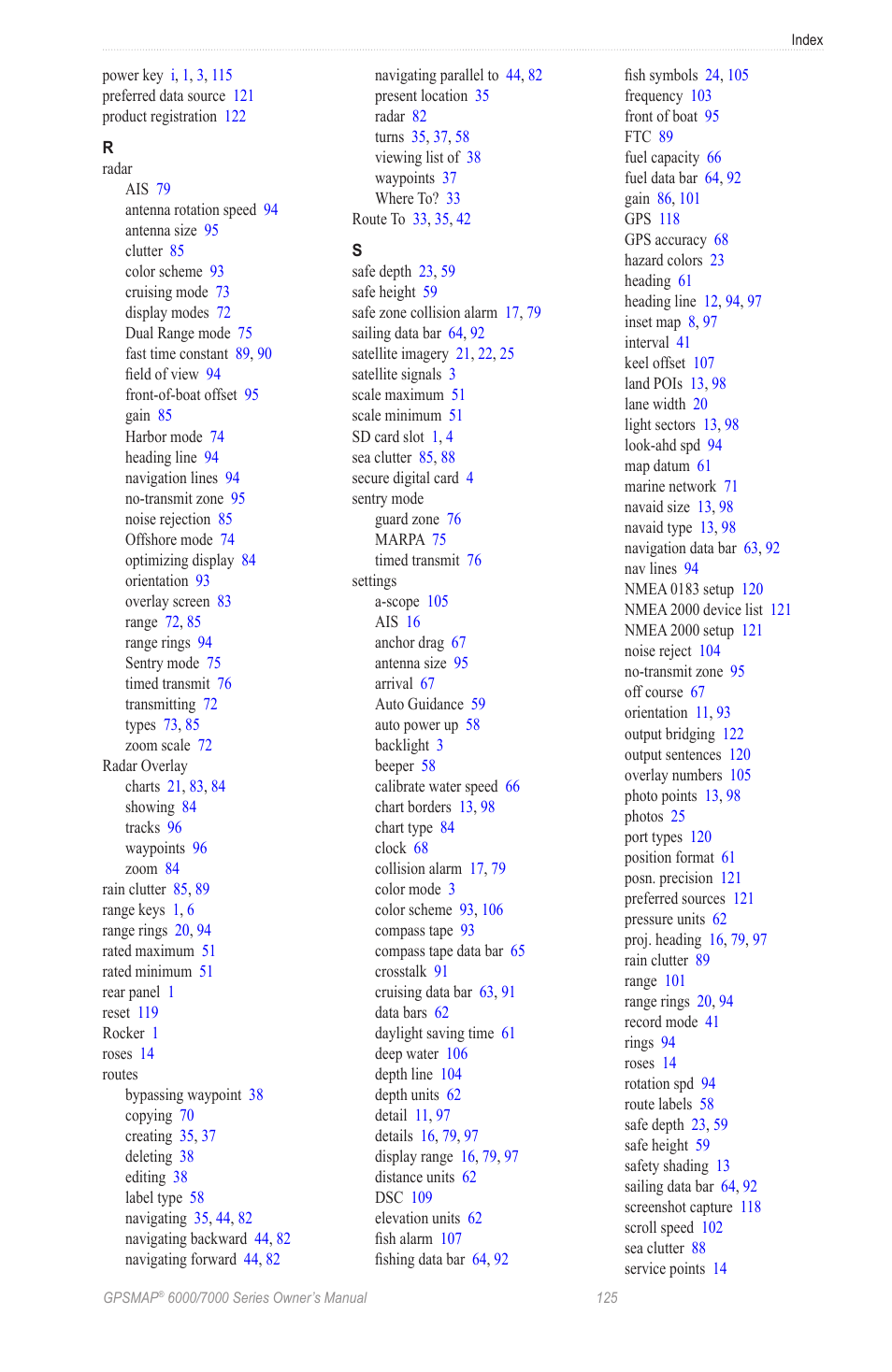 Garmin GPSMAP 7215 User Manual | Page 131 / 136