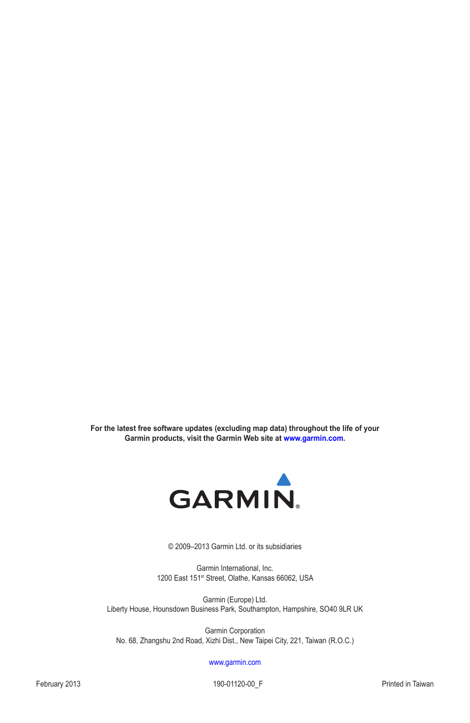 Garmin GPSMAP 7215 User Manual | Page 136 / 136