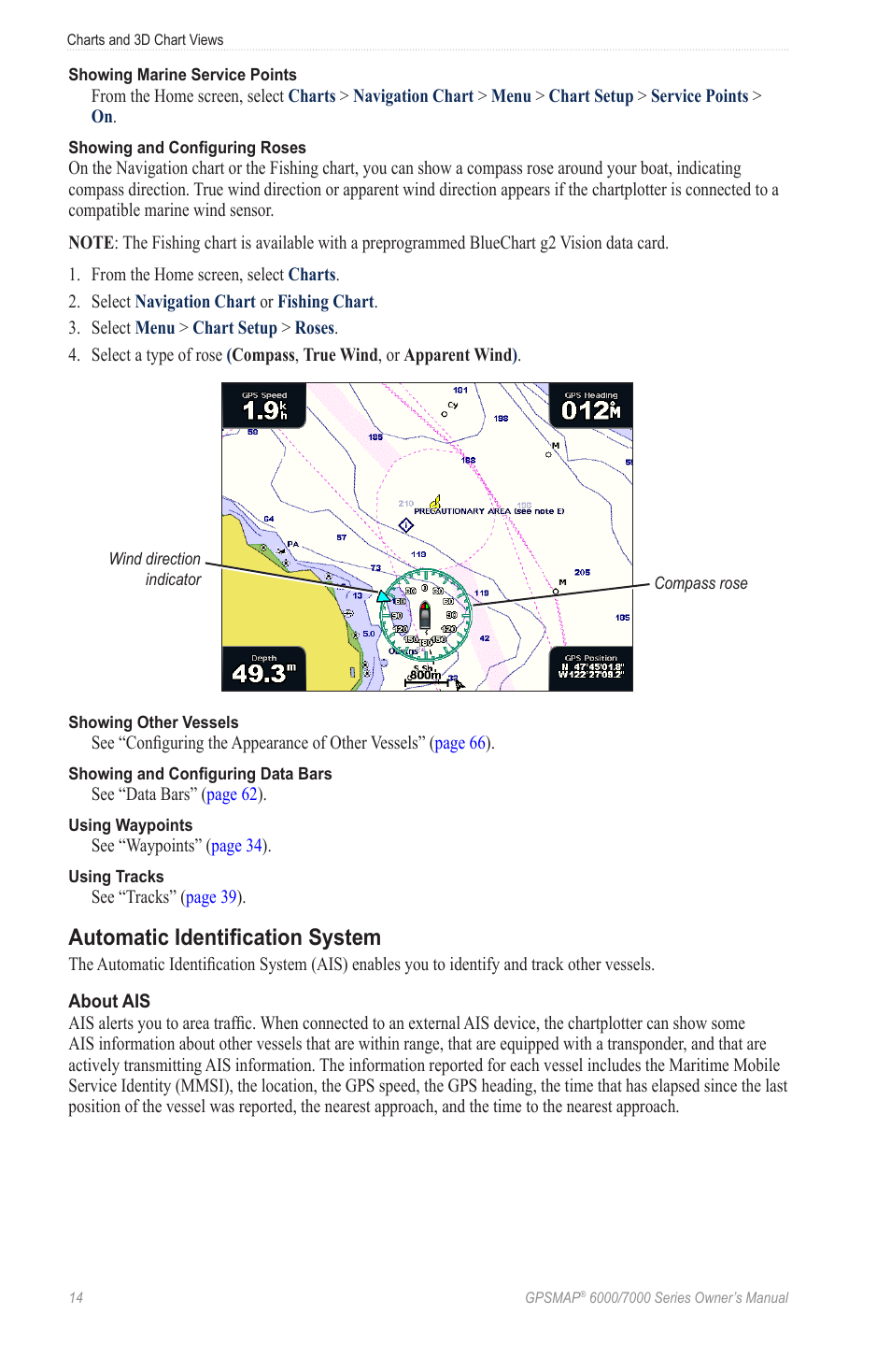 Automatic identification system | Garmin GPSMAP 7215 User Manual | Page 20 / 136