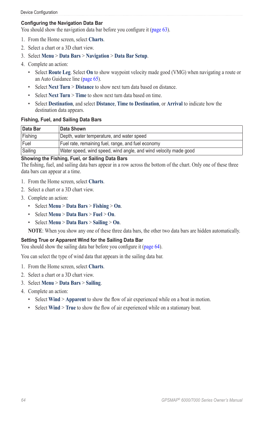 Garmin GPSMAP 7215 User Manual | Page 70 / 136