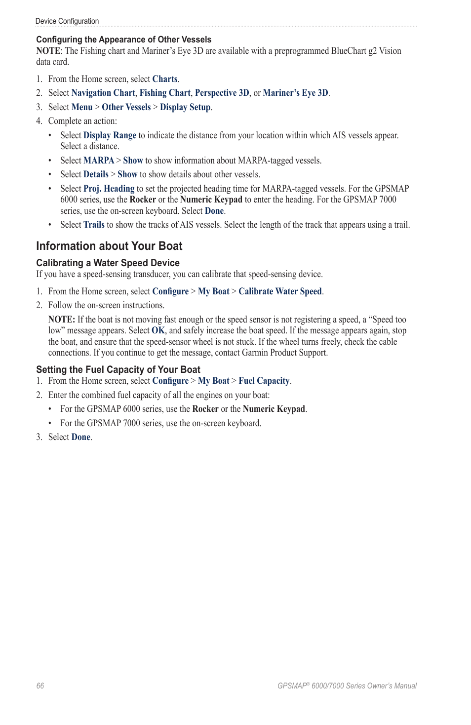 Information about your boat, Essels | Garmin GPSMAP 7215 User Manual | Page 72 / 136