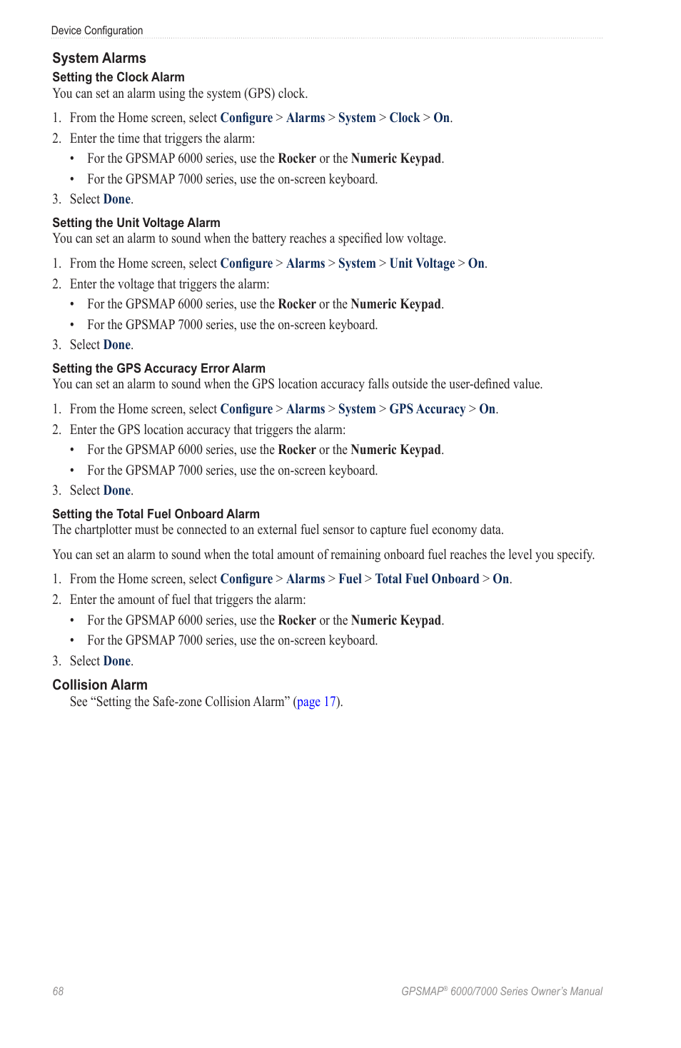 Garmin GPSMAP 7215 User Manual | Page 74 / 136