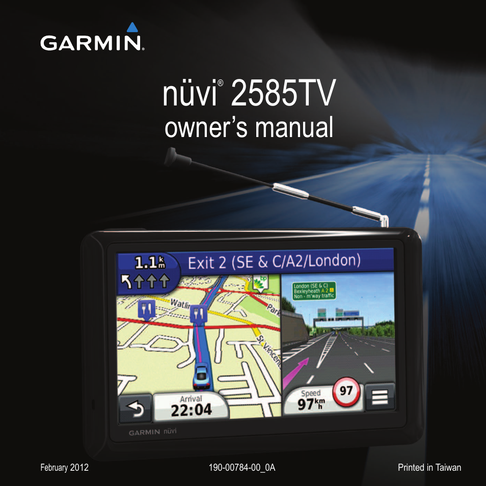 Garmin nuvi 2585TV User Manual | 48 pages