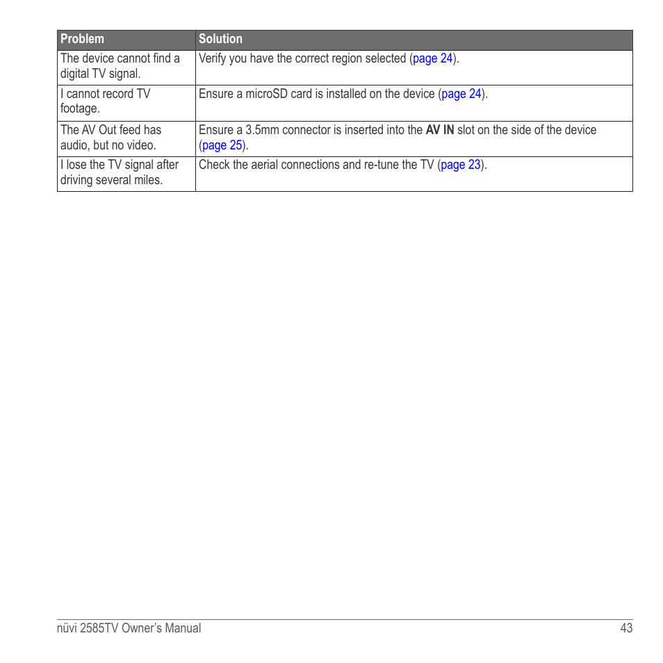 Garmin nuvi 2585TV User Manual | Page 43 / 48