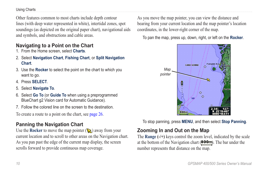 Garmin GPSMAP 526s User Manual | Page 16 / 84