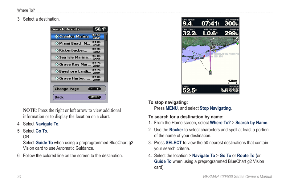 Garmin GPSMAP 526s User Manual | Page 30 / 84