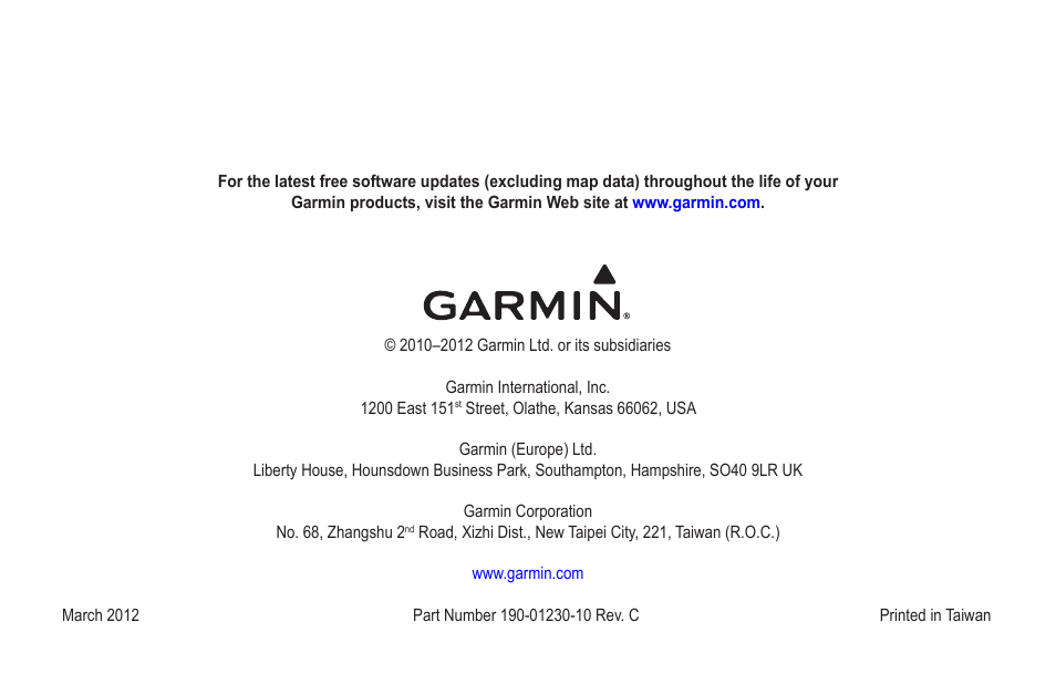 Garmin GPSMAP 526s User Manual | Page 84 / 84