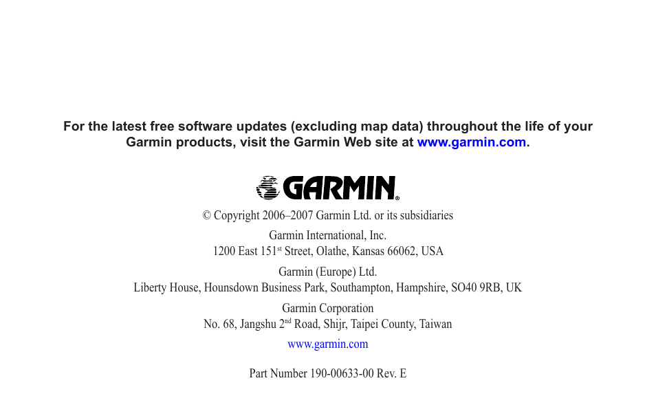 Garmin StreetPilot 2820 User Manual | Page 68 / 68