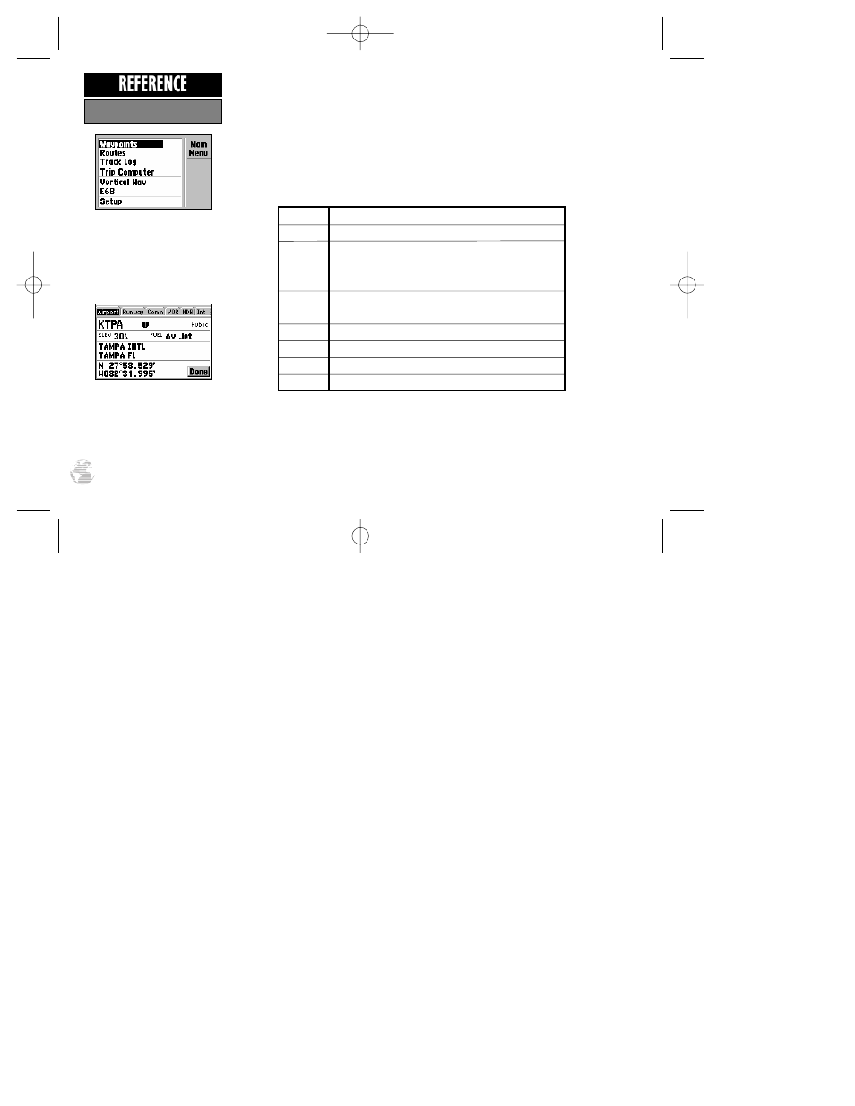 Reference | Garmin GPS III Pilot User Manual | Page 56 / 112