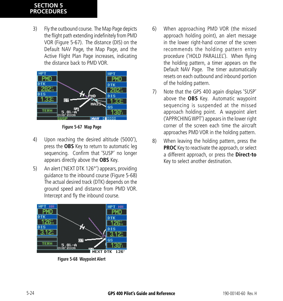 Garmin GPS 400 User Manual | Page 100 / 244
