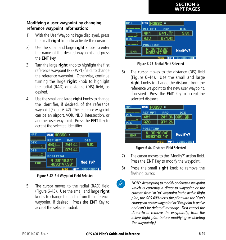 Garmin GPS 400 User Manual | Page 121 / 244