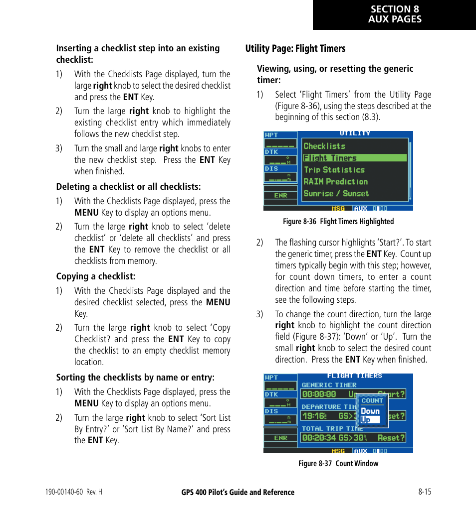 Garmin GPS 400 User Manual | Page 151 / 244