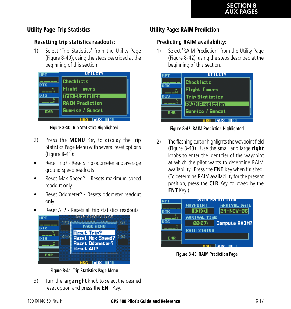 Garmin GPS 400 User Manual | Page 153 / 244