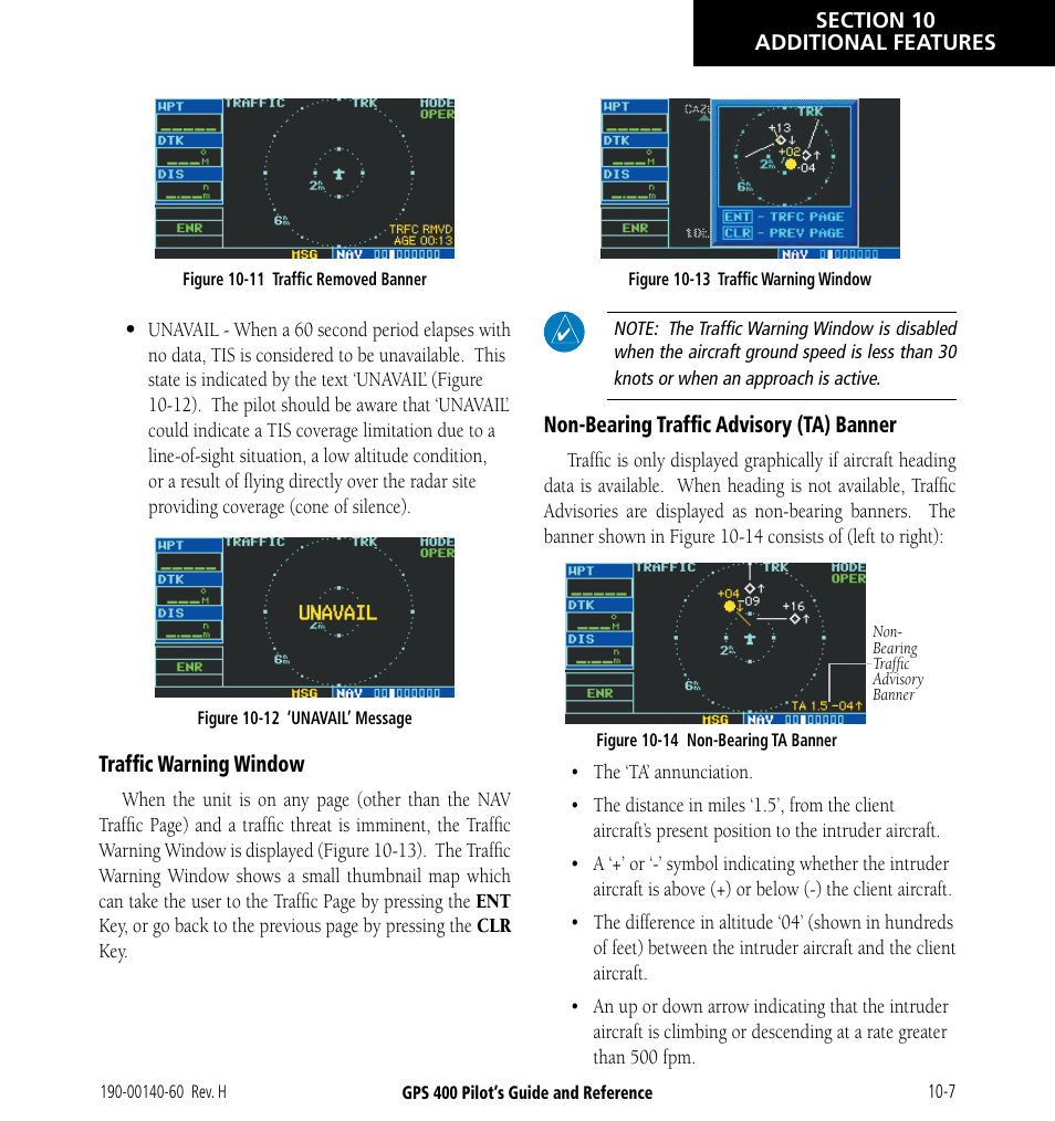 Garmin GPS 400 User Manual | Page 185 / 244