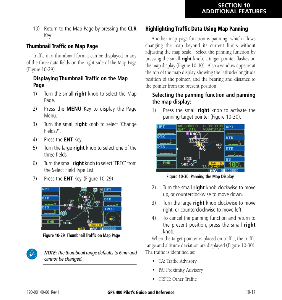 Garmin GPS 400 User Manual | Page 195 / 244