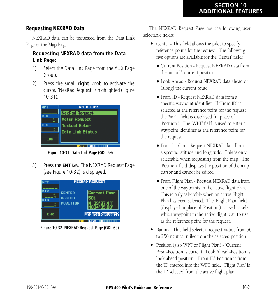 Garmin GPS 400 User Manual | Page 199 / 244