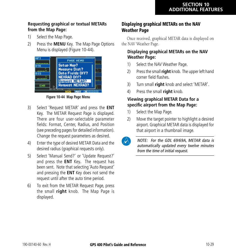 Garmin GPS 400 User Manual | Page 207 / 244
