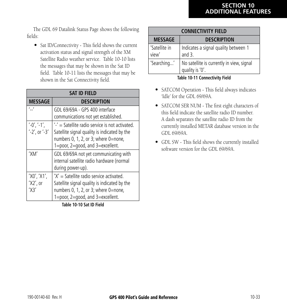 Garmin GPS 400 User Manual | Page 211 / 244