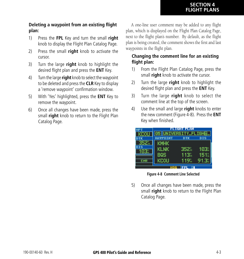 Garmin GPS 400 User Manual | Page 63 / 244
