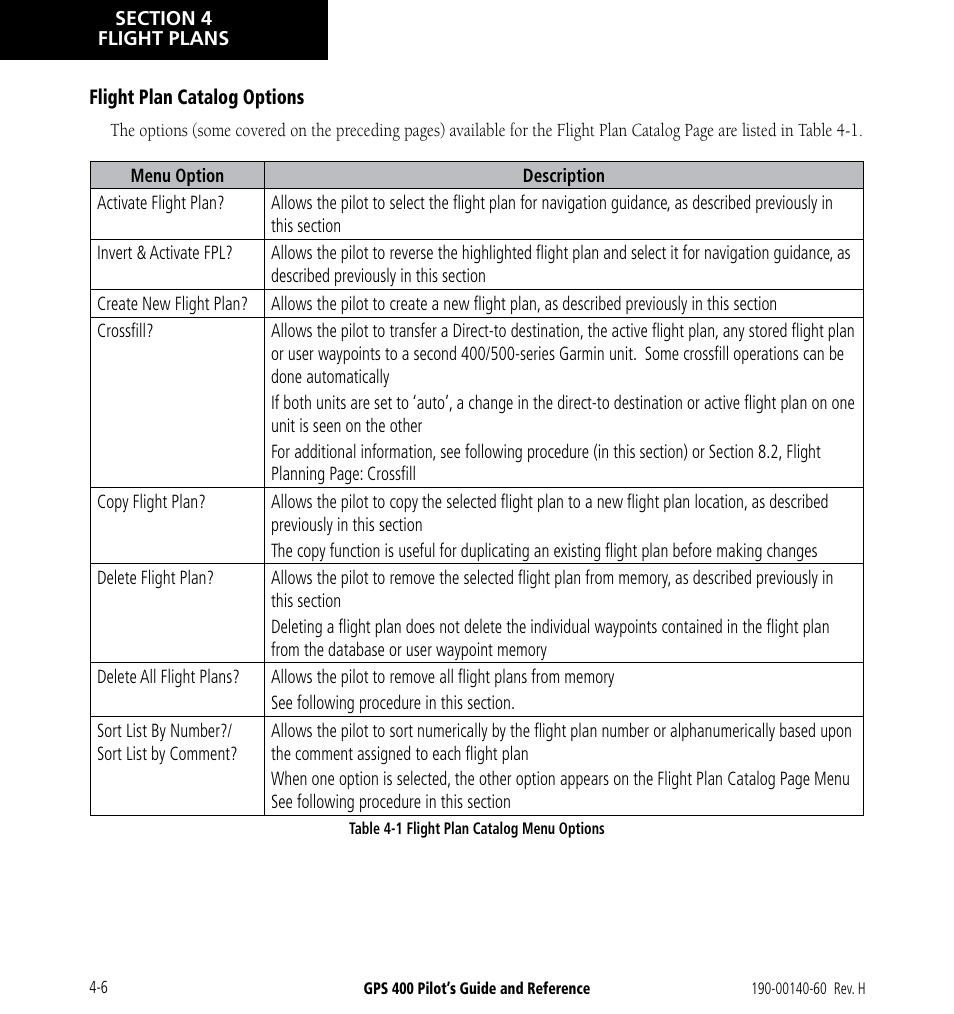 Garmin GPS 400 User Manual | Page 66 / 244
