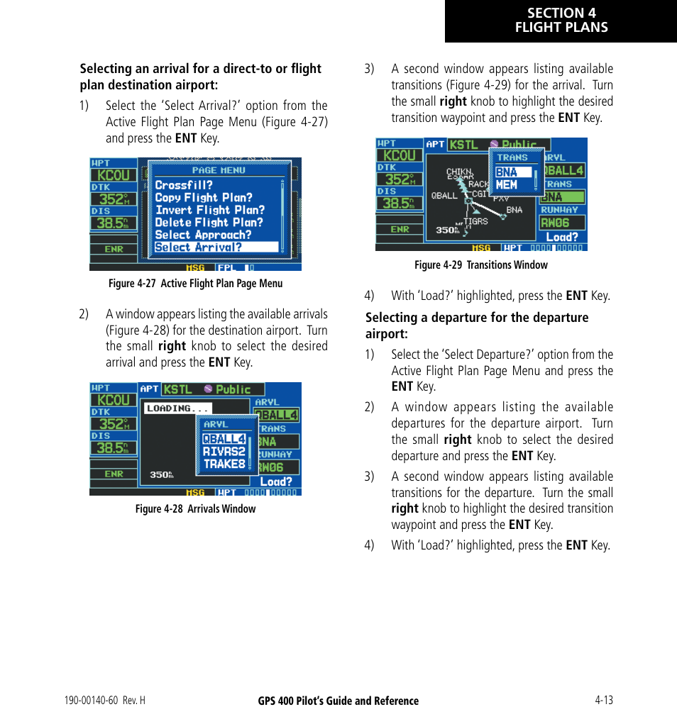 Garmin GPS 400 User Manual | Page 73 / 244
