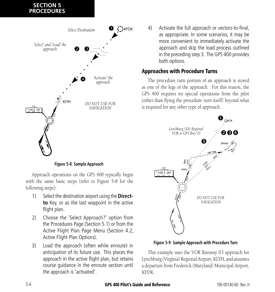 Garmin GPS 400 User Manual | Page 80 / 244