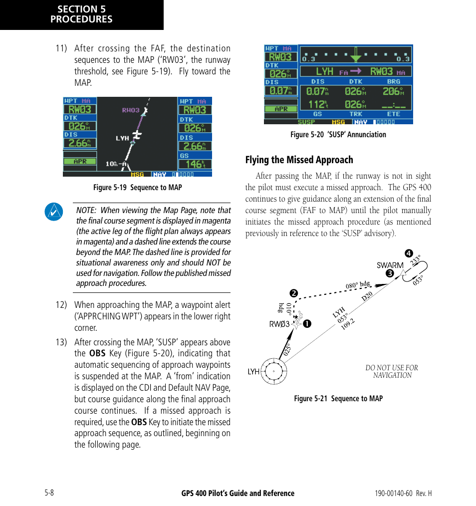 Garmin GPS 400 User Manual | Page 84 / 244