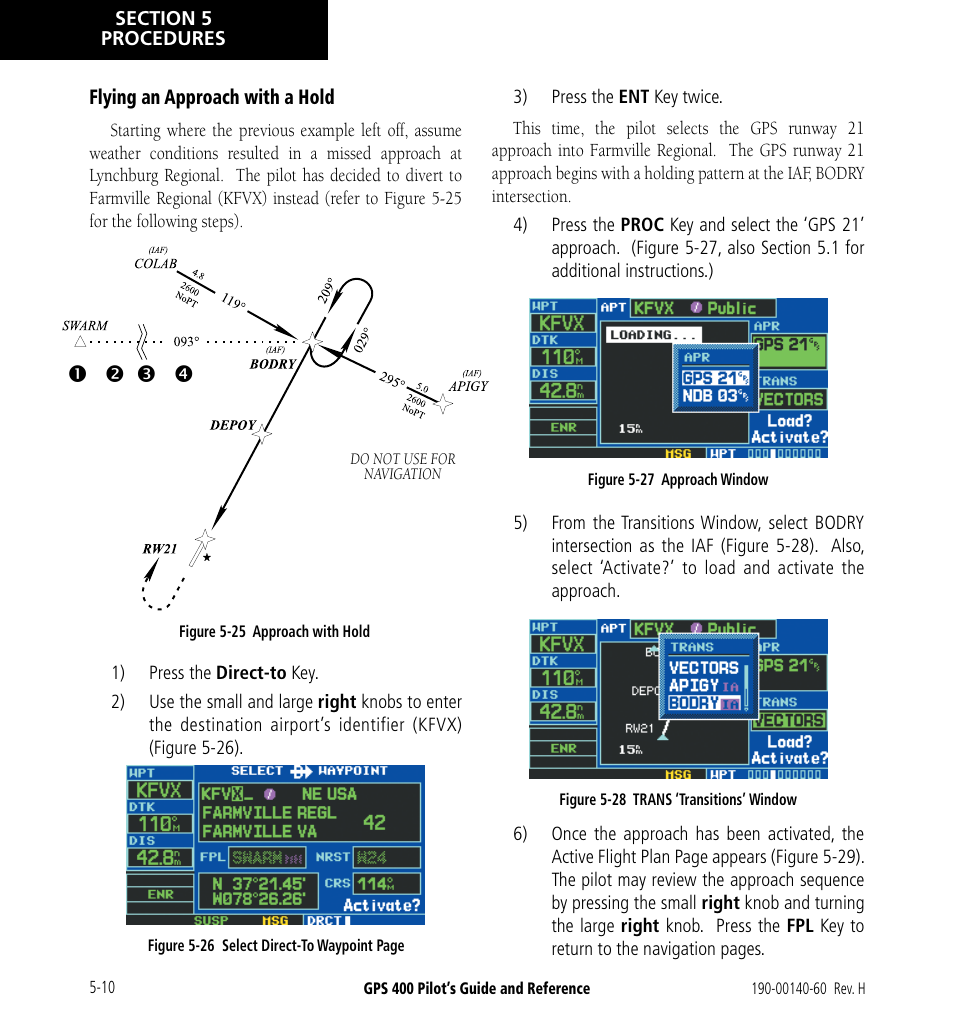 Garmin GPS 400 User Manual | Page 86 / 244