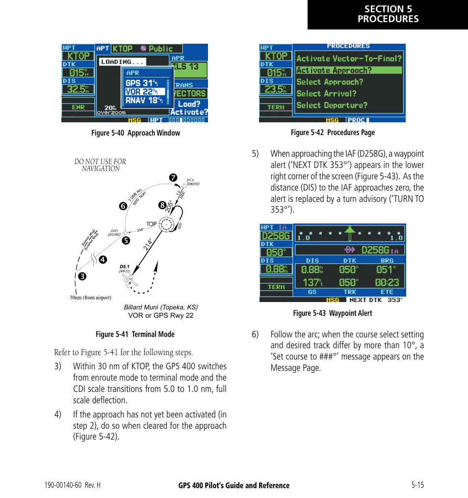 Garmin GPS 400 User Manual | Page 91 / 244