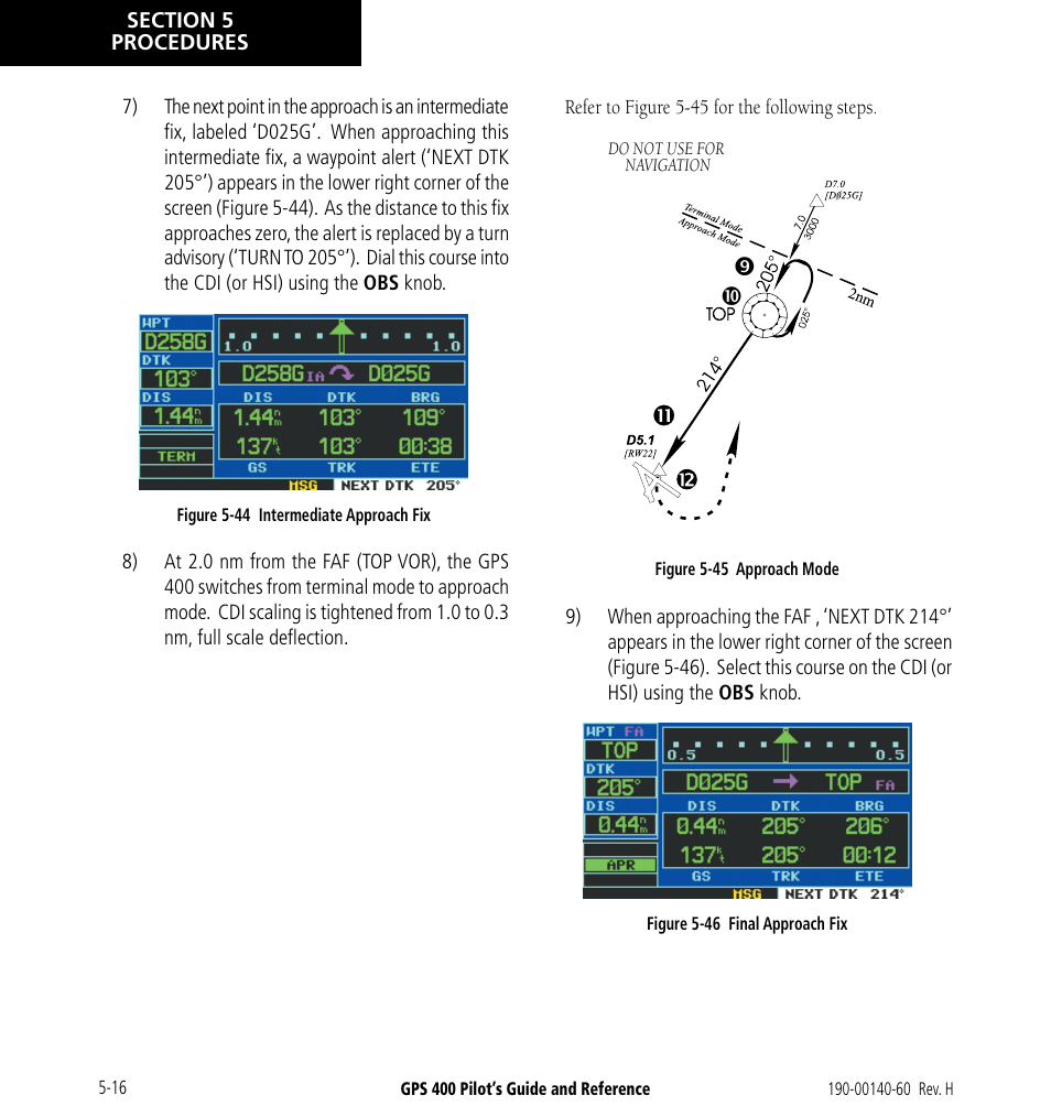 Garmin GPS 400 User Manual | Page 92 / 244