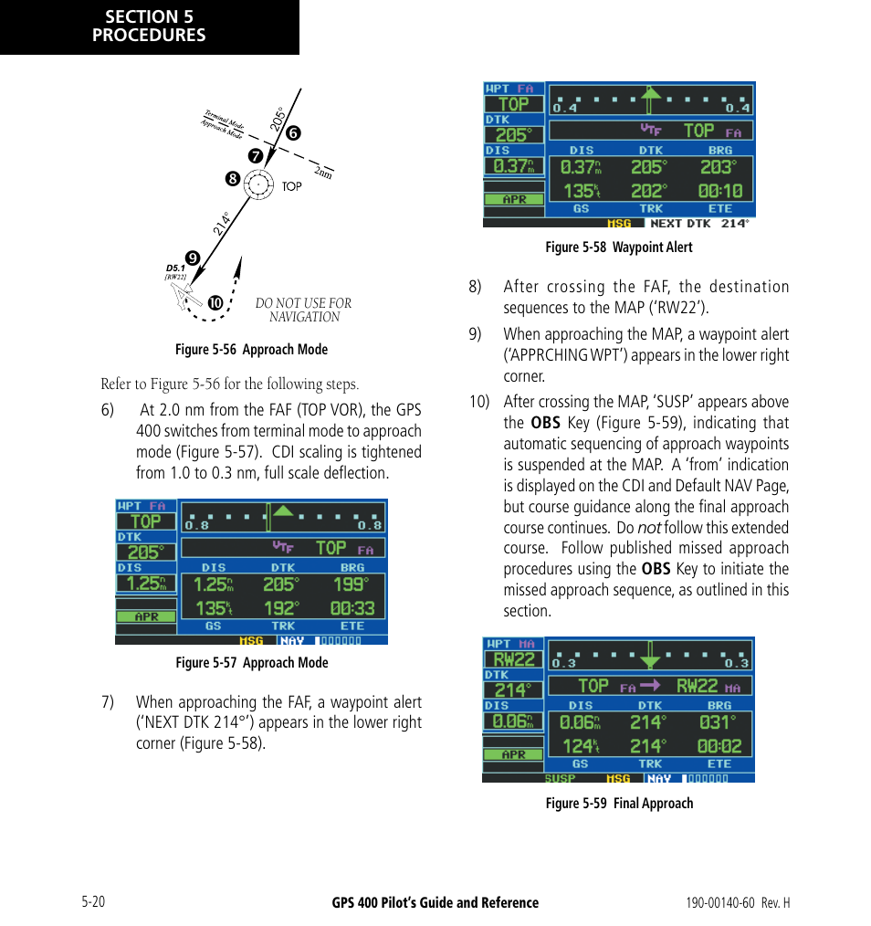 Garmin GPS 400 User Manual | Page 96 / 244