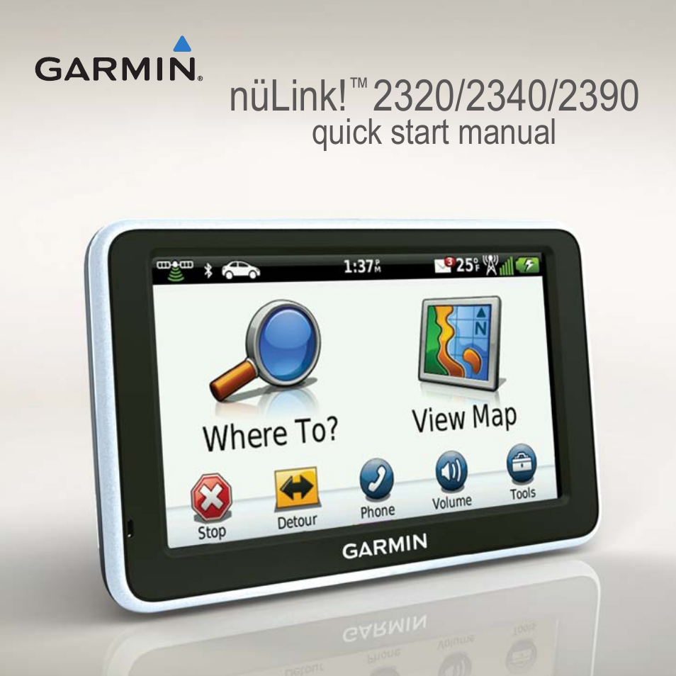 Garmin nuLink! 2390 User Manual | 12 pages