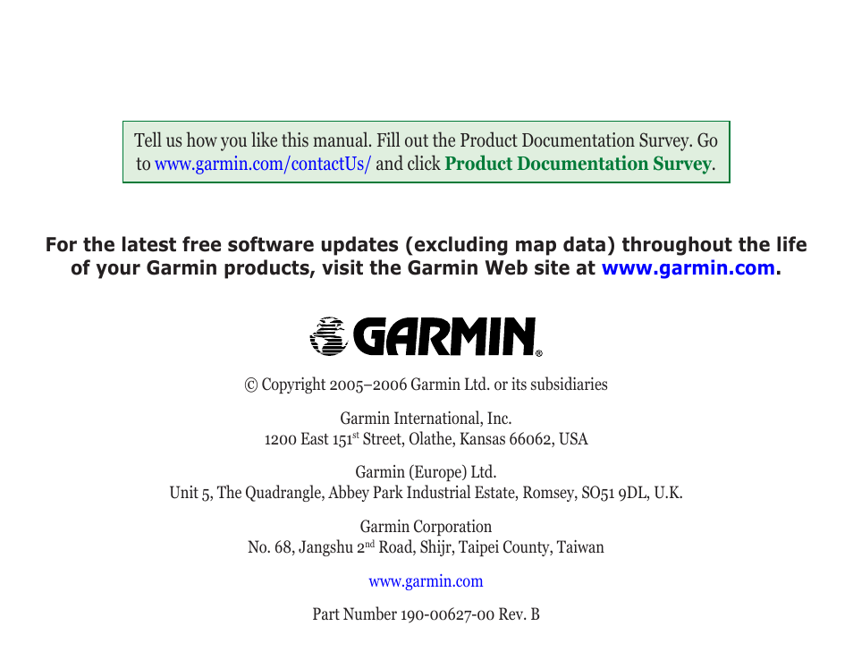 Garmin Nuvi 350 User Manual | Page 79 / 79