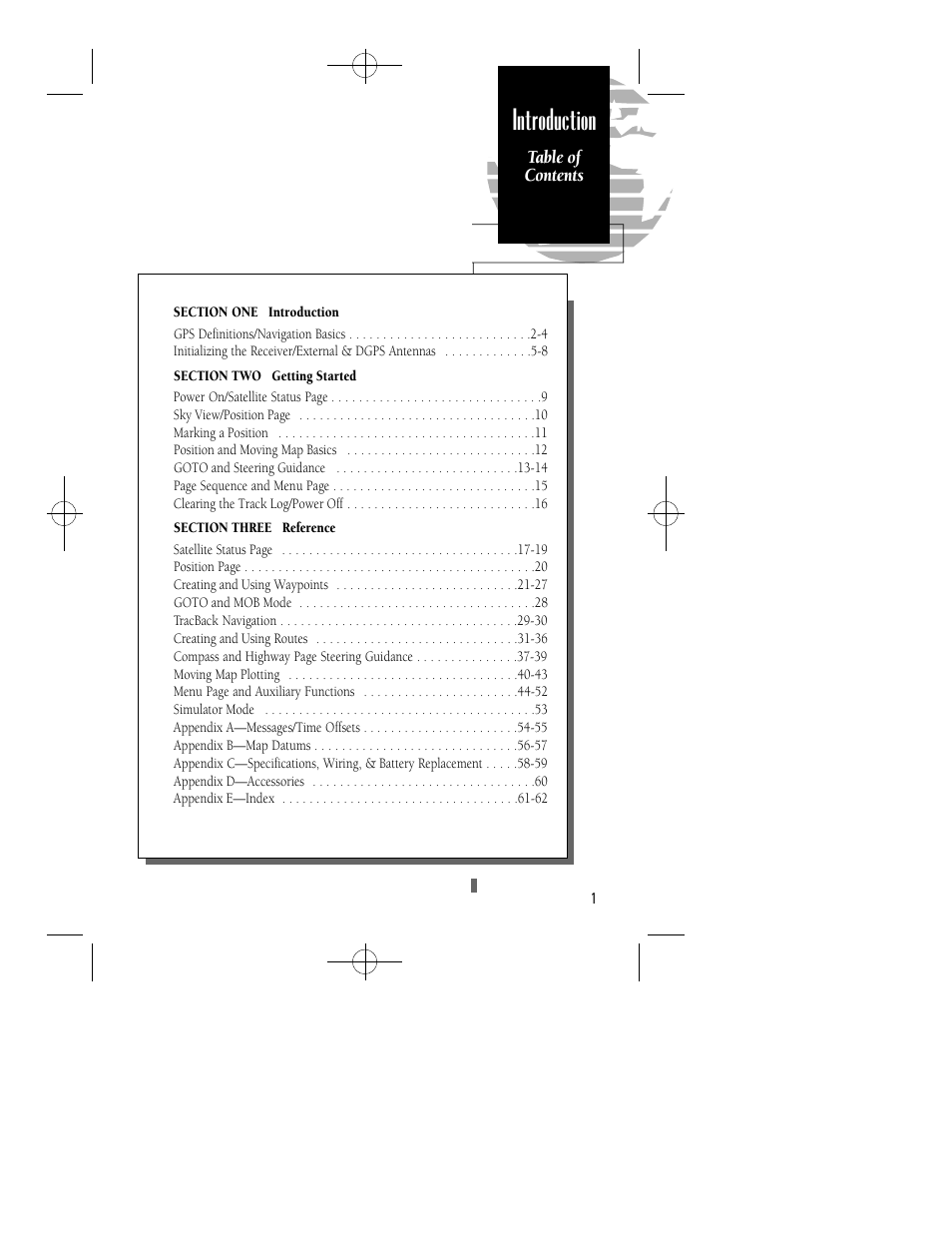 Introduction | Garmin GPS 45XL User Manual | Page 5 / 68