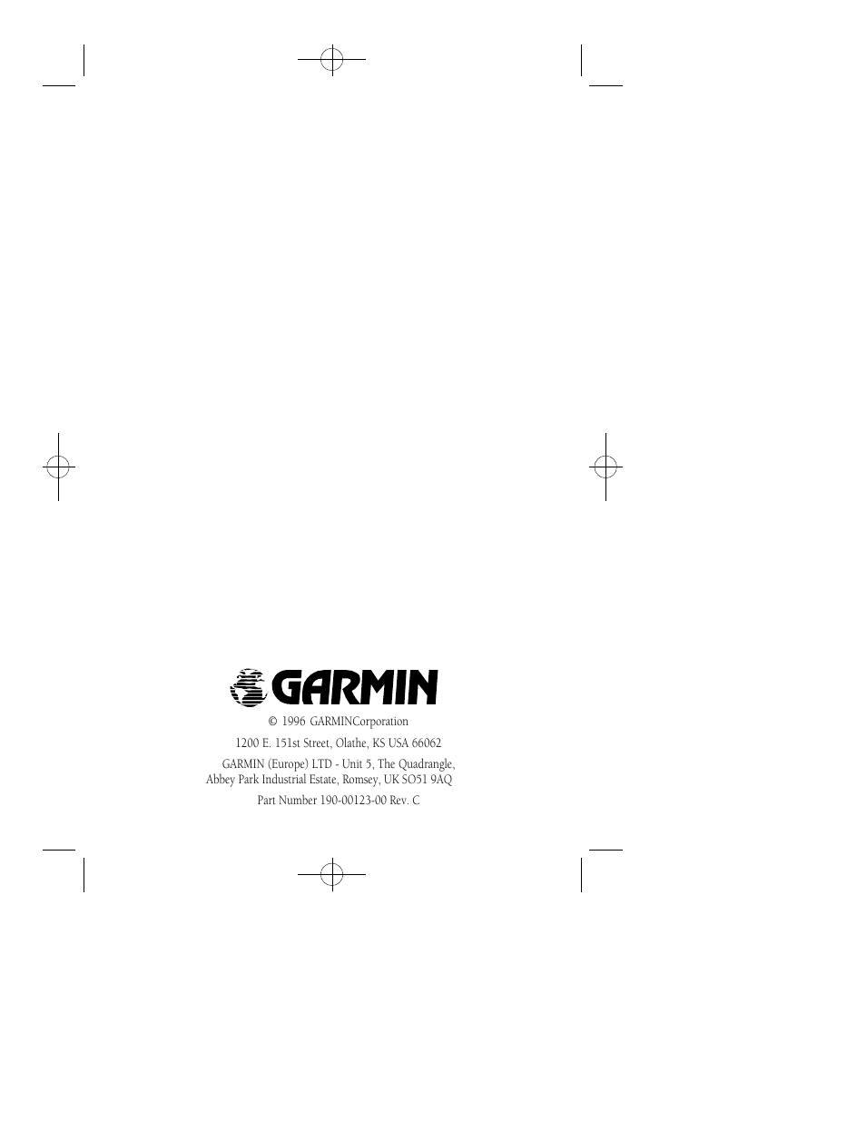 Garmin GPS 45XL User Manual | Page 68 / 68