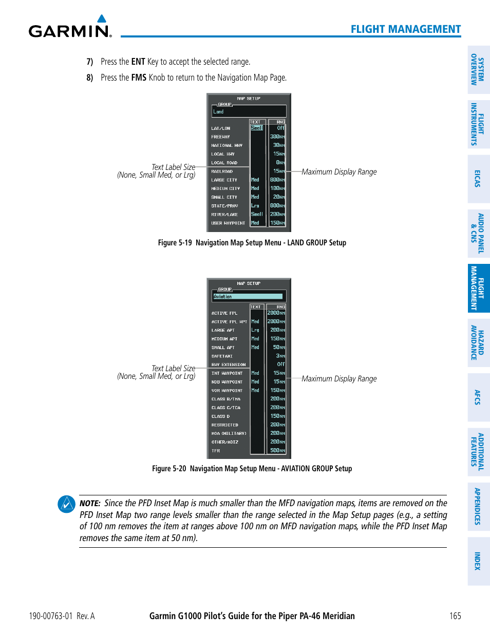 Flight management | Garmin G1000 Piper PA-46 Meridian User Manual | Page 179 / 572