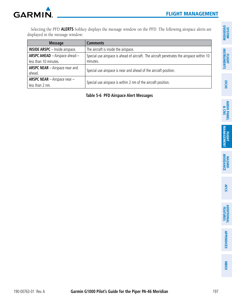 Flight management | Garmin G1000 Piper PA-46 Meridian User Manual | Page 211 / 572