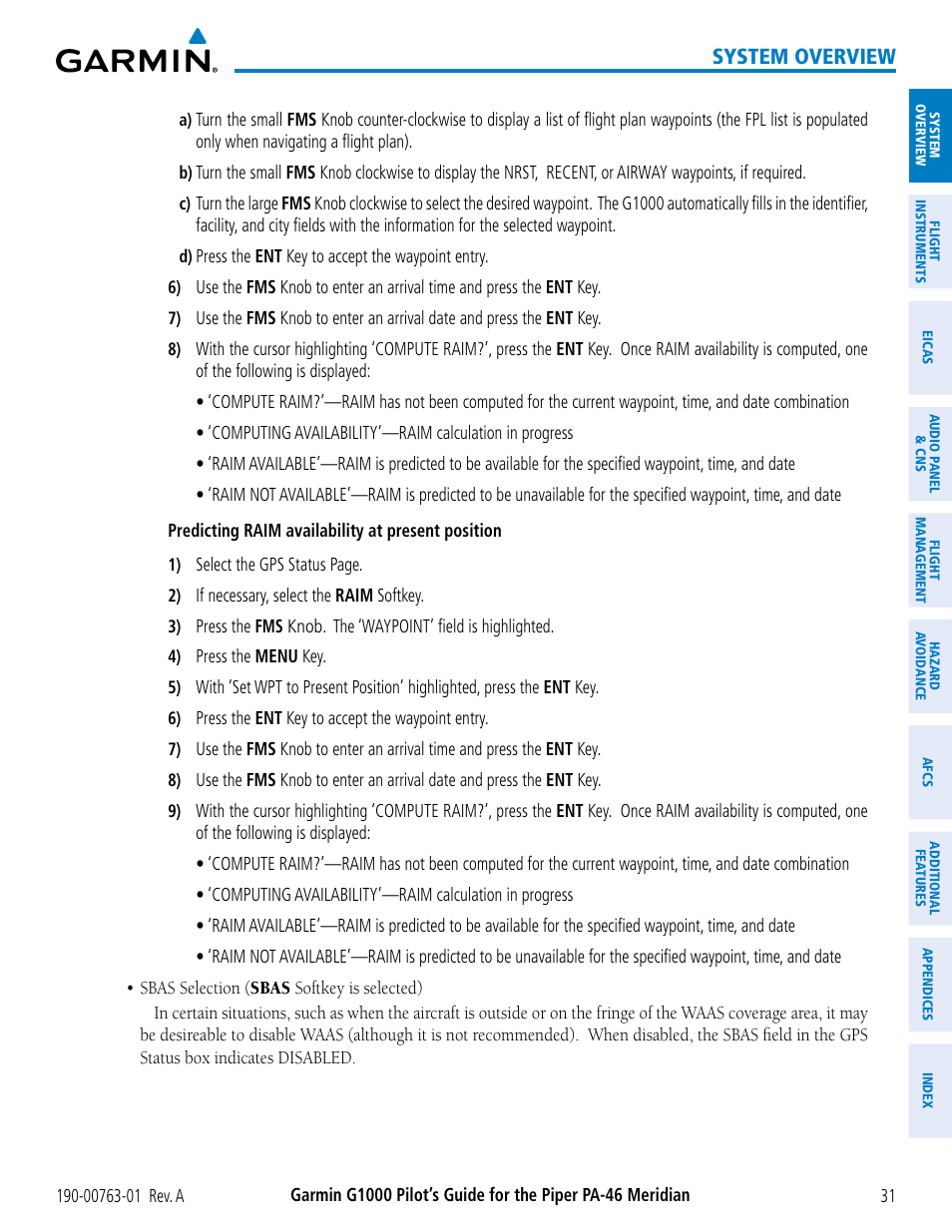 System overview | Garmin G1000 Piper PA-46 Meridian User Manual | Page 45 / 572