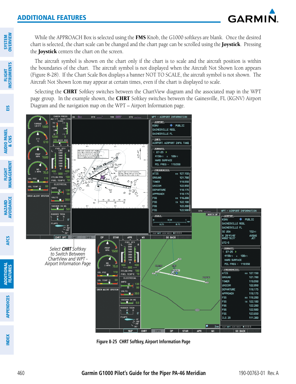 Additional features | Garmin G1000 Piper PA-46 Meridian User Manual | Page 474 / 572