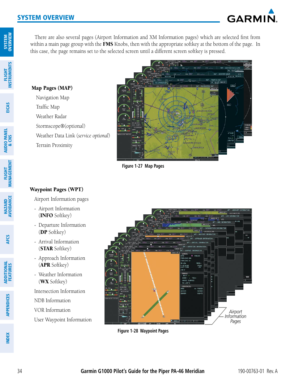 System overview | Garmin G1000 Piper PA-46 Meridian User Manual | Page 48 / 572