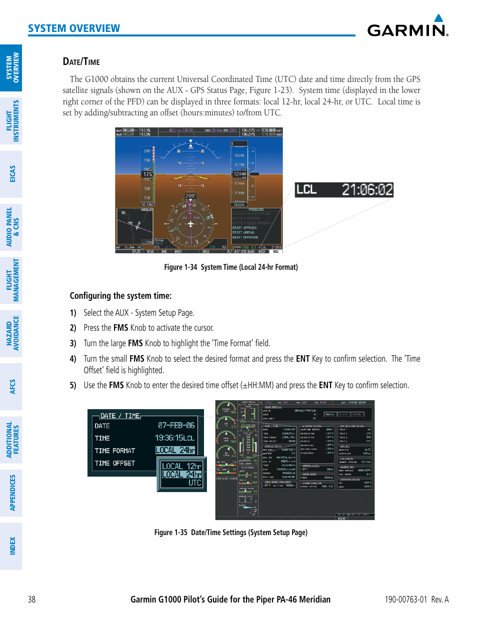 System overview | Garmin G1000 Piper PA-46 Meridian User Manual | Page 52 / 572