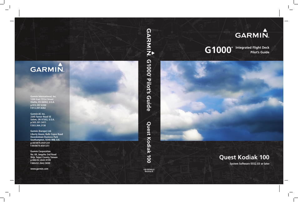 G1000, Quest kodiak 100, Pilot’ s guide | Garmin G1000 Piper PA-46 Meridian User Manual | Page 572 / 572