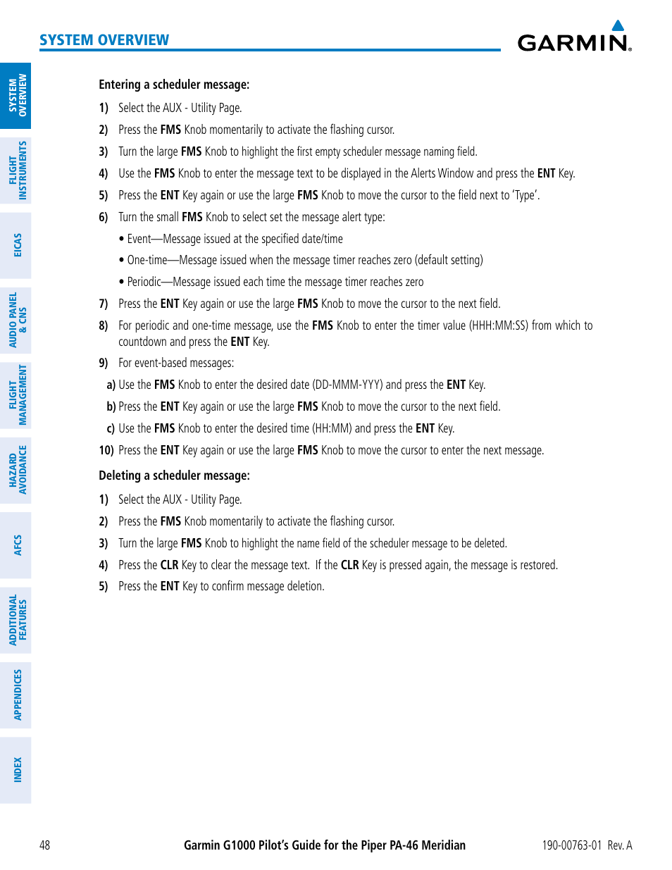 System overview | Garmin G1000 Piper PA-46 Meridian User Manual | Page 62 / 572
