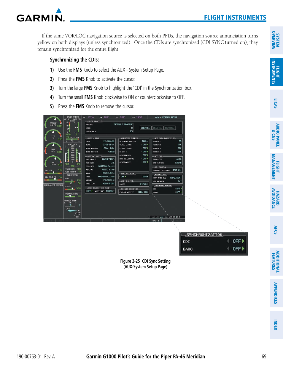 Flight instruments | Garmin G1000 Piper PA-46 Meridian User Manual | Page 83 / 572