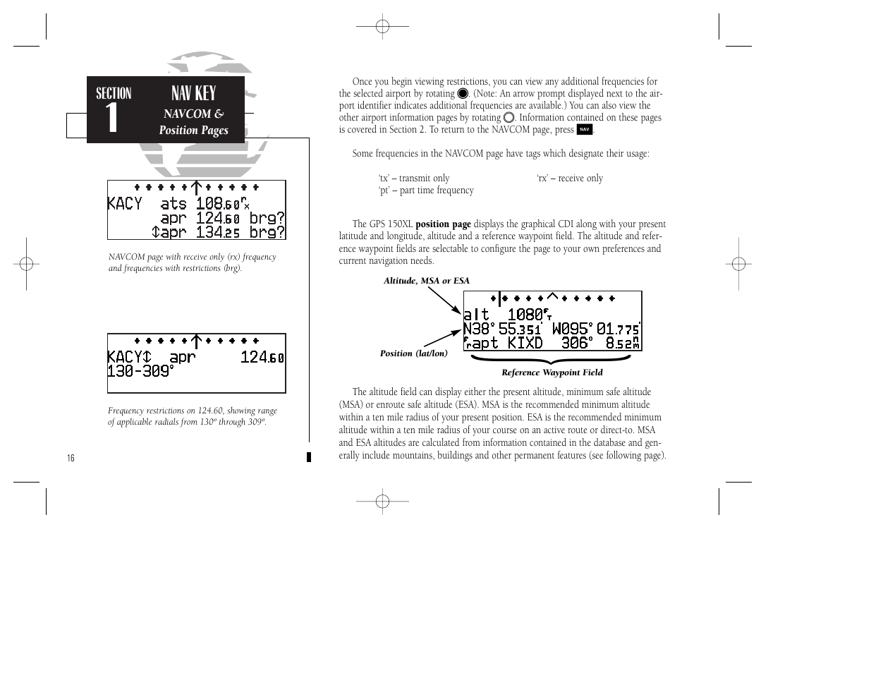Garmin GPS 150XL User Manual | Page 26 / 112