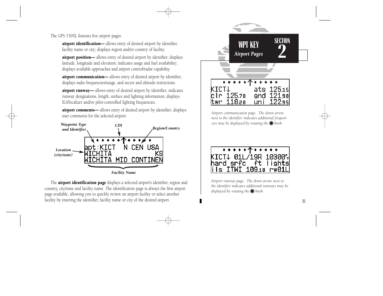 Garmin GPS 150XL User Manual | Page 45 / 112