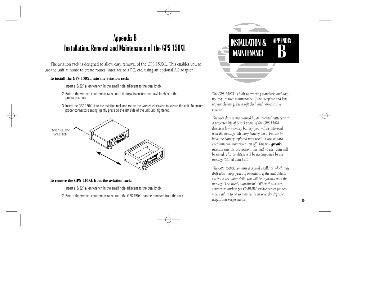 Garmin GPS 150XL User Manual | Page 93 / 112
