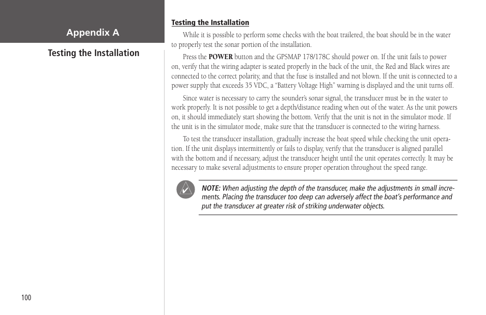 Garmin GPSMAP 178C Sounder User Manual | Page 110 / 134