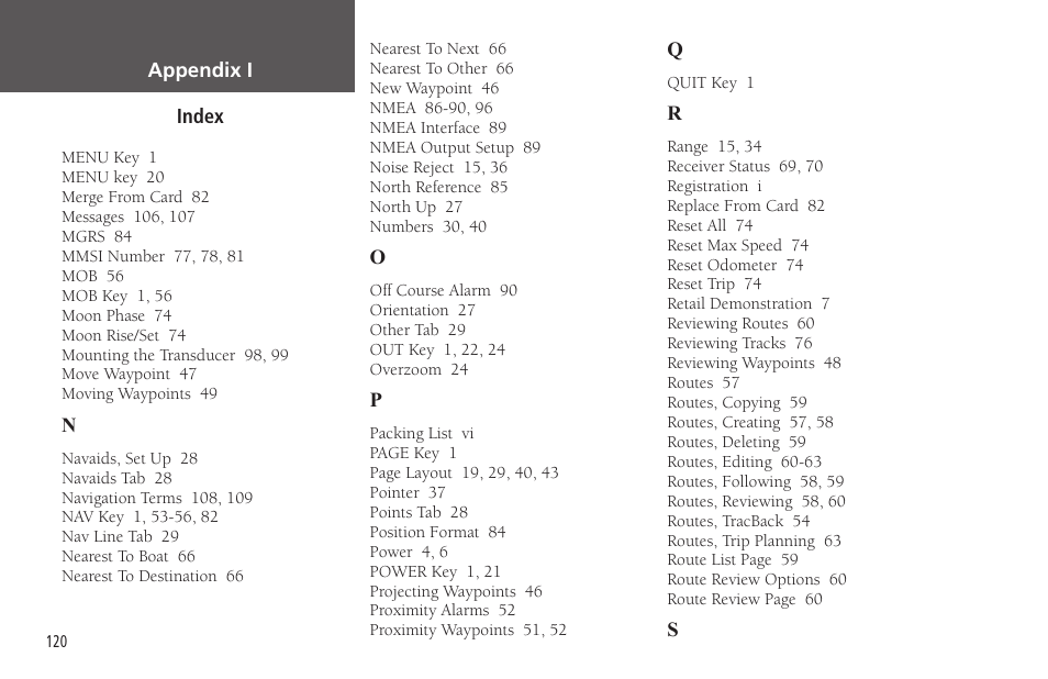 Garmin GPSMAP 178C Sounder User Manual | Page 130 / 134
